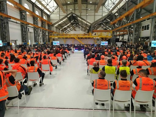 Alstom, la Fiom si conferma primo sindacato dello stabilimento di Vado Ligure Alstom, la Fiom si conferma primo sindacato dello stabilimento di Vado Ligure