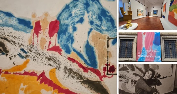 A Palazzo Strozzi di Firenze il quadro "Alassio" della celebre pittrice Frankenthaler A Palazzo Strozzi di Firenze il quadro "Alassio" della celebre pittrice Frankenthaler