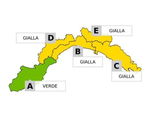 Maltempo, allerta gialla per temporali: confermata la chiusura a mezzanotte sulle zone interessate del savonese Maltempo, allerta gialla per temporali: confermata la chiusura a mezzanotte sulle zone interessate del savonese