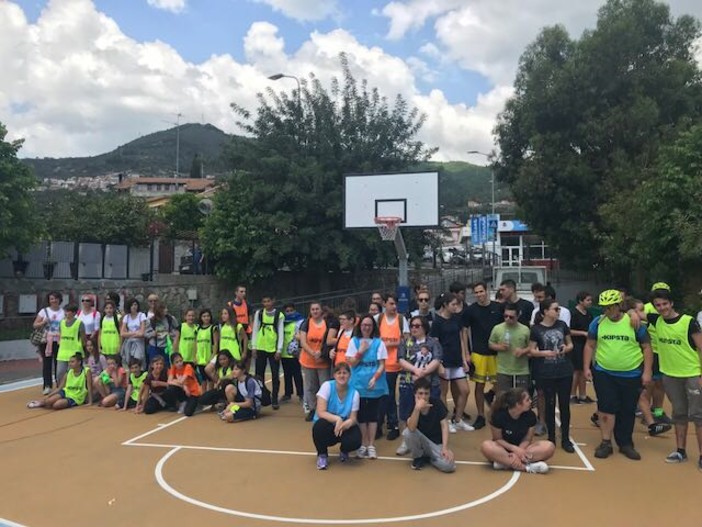 Alassio, inaugurazione del campo base del progetto Miur "Uno Sport per Amico" Alassio, inaugurazione del campo base del progetto Miur "Uno Sport per Amico"