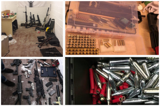 Savona, operazione della Guardia di Finanza: rinvenuto un arsenale nel garage di un pregiudicato (FOTO)