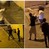 Savona, ancora atti di vandalismo in Darsena: un gruppo di giovani prende a calci i mastelli dei rifiuti