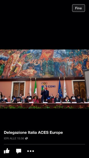 Albenga premiata a Roma come "Città europea dello sport 2016"