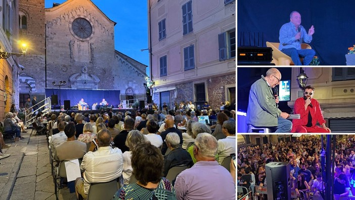 Grande successo per “Albenga d’Autore”: la rassegna ha portato migliaia di persone nel cuore della città