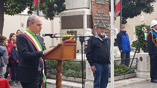 Albenga celebra il 4 novembre, il sindaco: "Stanco di sentir parlare dell'Italia in modo negativo" (FOTO e VIDEO)