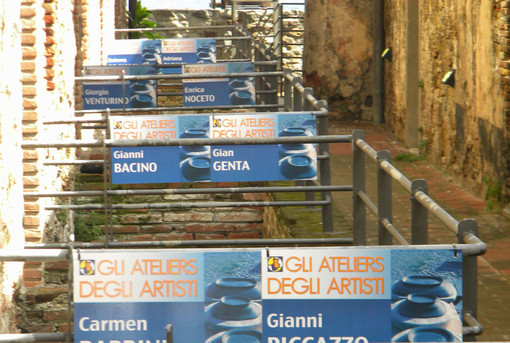 Ultimo giorno per visitare gli Ateliers degli Artisti al Priamar Ultimo giorno per visitare gli Ateliers degli Artisti al Priamar