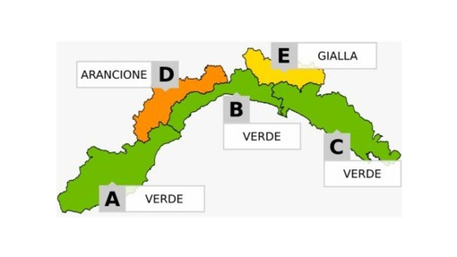 Maltempo: allerta gialla e arancione per neve in Val Bormida, pioggia sul resto del savonese
