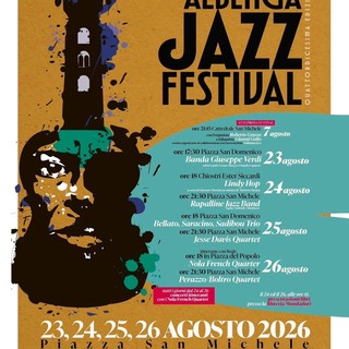 Albenga Jazz Festival, appuntamento dal 23 al 26 agosto con la 14ª edizione