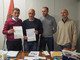 Delegazione di Pietra Ligure ad Amatrice: consegnato l’assegno che contribuirà a finanziare la costruzione della nuova scuola