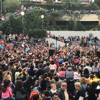 Bagno di folla a L'Aquilone di Genova per Cristina D'Avena