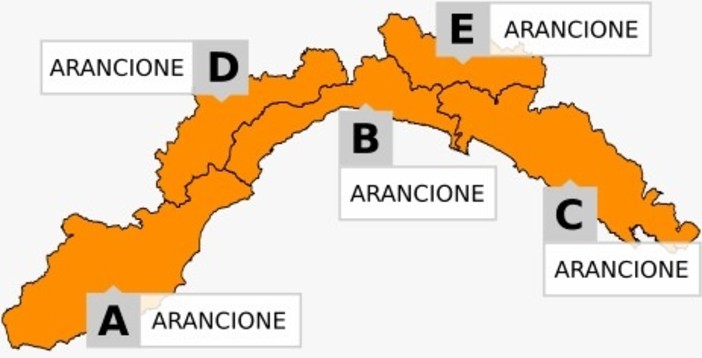 Arriva il maltempo in Liguria: allerta arancione per piogge diffuse e temporali