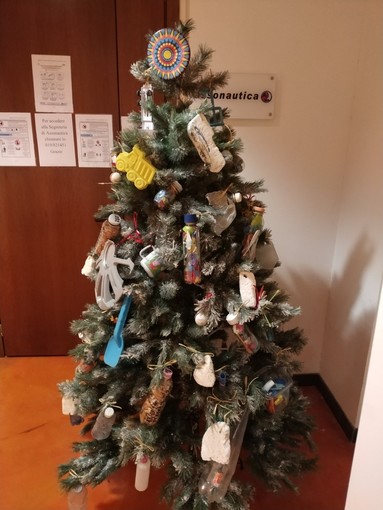 Savona, "l'albero della plastica" di Assonautica per aiutare il mare