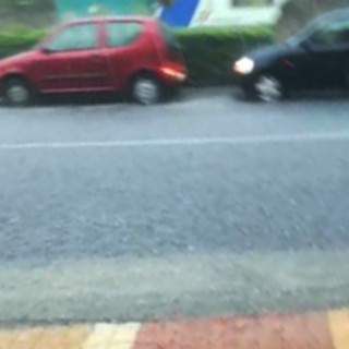 Precipitazioni intense: disagi a Loano sulla via Aurelia