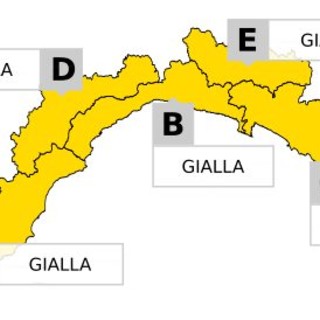 Meteo, prolungata l'allerta gialla fino alle 21 da Varazze a Spotorno