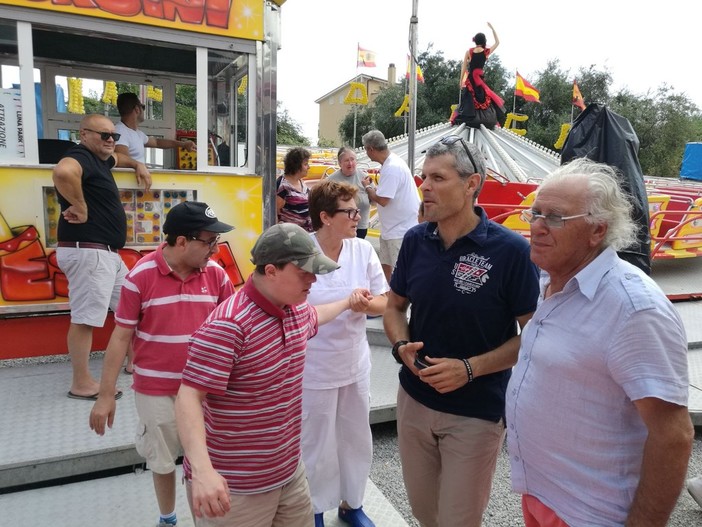 Serata benefica al Luna Park di Andora