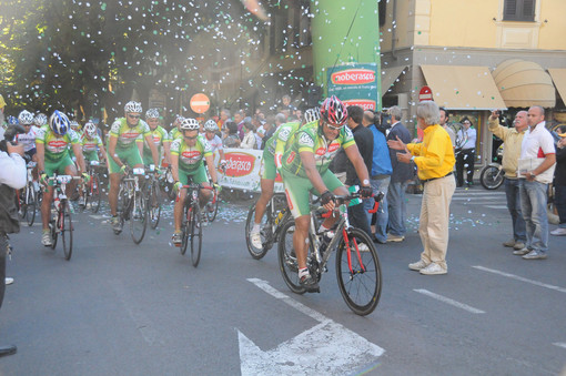 Albenga. la Granfondo Noberasco on line con Mediagold