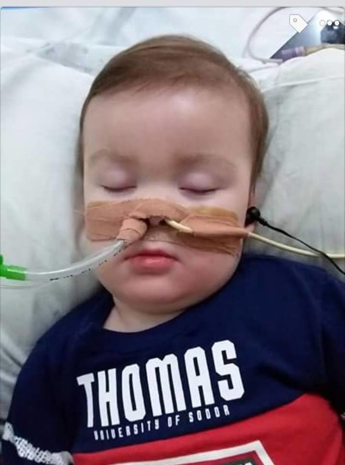 Foto tratta dalla pagina Facebook: "Save Alfie Evans" Foto tratta dalla pagina Facebook: "Save Alfie Evans"