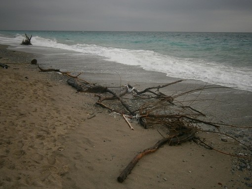 La spiaggia di Finale Ligure