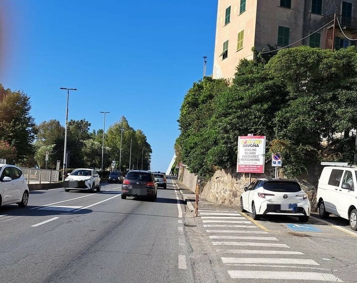 Albissola, perdita di gasolio sull’Aurelia ad Albissola Marina, interviene Anas