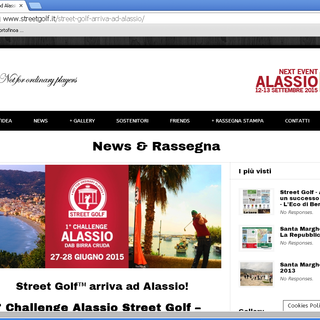 1° Challenge Alassio Street Golf DAB Birra Cruda