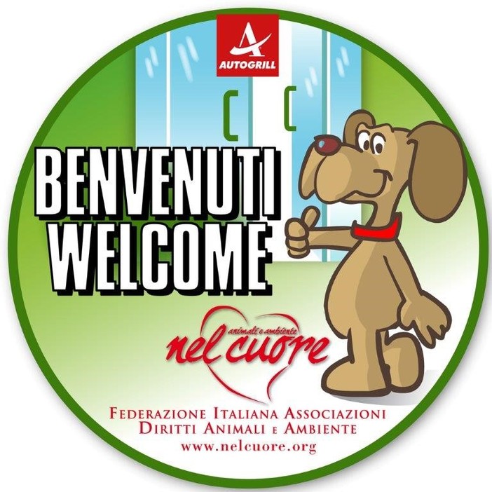 Autogrill accessibili agli amici a 4 zampe Autogrill accessibili agli amici a 4 zampe