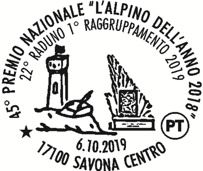 A Savona un annullo speciale di Poste Italiane per il 45° Premio Nazionale “L’Alpino dell'anno”
