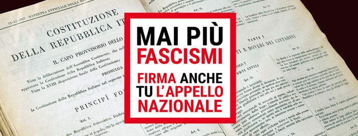 Domani mattina a Savona il presidio "Mai più fascismi" Domani mattina a Savona il presidio "Mai più fascismi"
