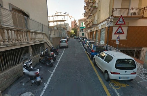 Via Paganini ad Alassio