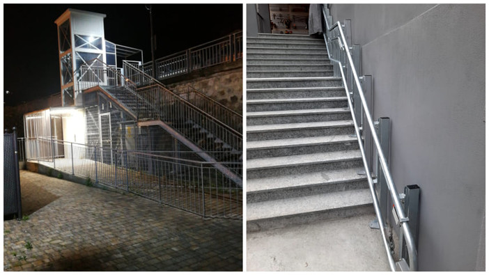Spotorno, pronti i nuovi impianti di risalita per superare le barriere architettoniche