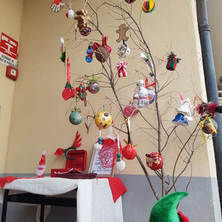 Albenga, un albero di Natale green per il nido d'infanzia "Girotondo" e la ludoteca inglese "Joyland"