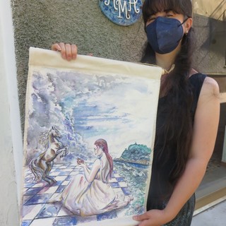 Altare, la sede dell'associazione AMA ospita l'esposizione dell'artista valbormidese Laura Di Fonzo Altare, la sede dell'associazione AMA ospita l'esposizione dell'artista valbormidese Laura Di Fonzo