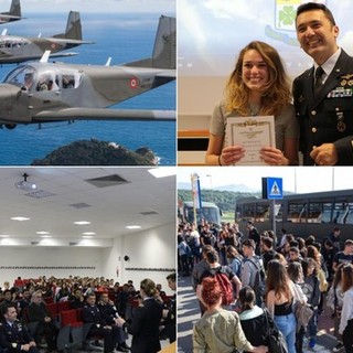Concluso il corso di Cultura Aeronautica promosso nelle scuole. Miglior risultato per Ginevra Mignano del Liceo Amoretti (Foto e Video)