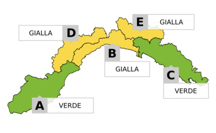 Maltempo, allerta gialla per neve nell'entroterra savonese: le previsioni per le prossime ore Maltempo, allerta gialla per neve nell'entroterra savonese: le previsioni per le prossime ore
