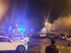 Cairo, auto prende fuoco in piazza XX Settembre: vigili del fuoco mobilitati (FOTO)