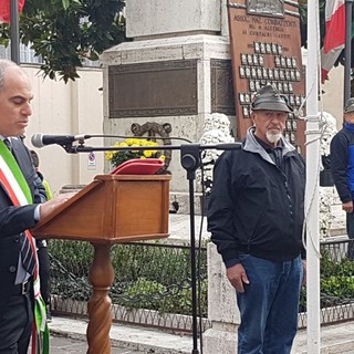 Albenga celebra il 4 novembre, il sindaco: "Stanco di sentir parlare dell'Italia in modo negativo" (FOTO e VIDEO)