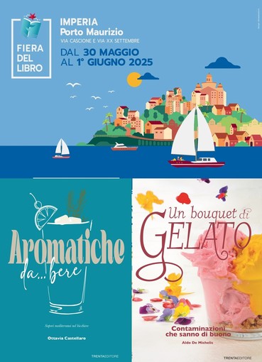 Imperia: all’Oasi del Gusto della Fiera del libro due libri svelano come trasformare i fiori in gelati e cocktail sorprendenti Imperia: all’Oasi del Gusto della Fiera del libro due libri svelano come trasformare i fiori in gelati e cocktail sorprendenti