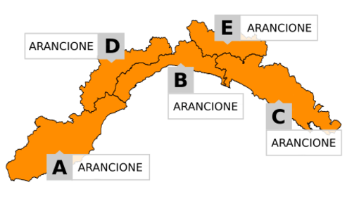 Peggioramento in arrivo, per domani prevista allerta arancione Peggioramento in arrivo, per domani prevista allerta arancione