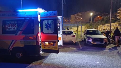Scontro di gioco in Spotornese-Vadese, calciatore trasportato in codice rosso al Santa Corona