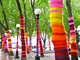 Gli alberi con "il maglione" sbarcano a Vado Gli alberi con "il maglione" sbarcano a Vado