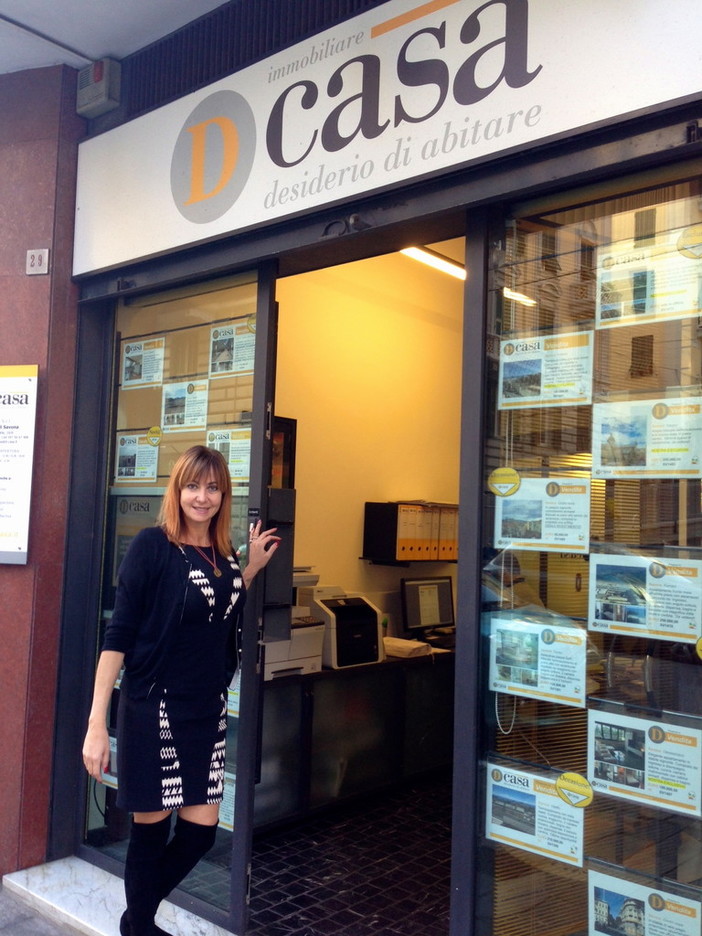 Alice Beltrame, agenzia immobiliare "Dcasa" in via dei Mille a Savona Alice Beltrame, agenzia immobiliare "Dcasa" in via dei Mille a Savona