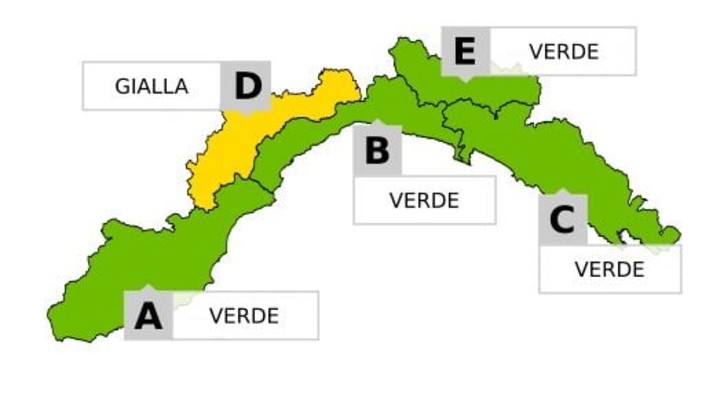 Maltempo, allerta gialla per neve in Val Bormida: le previsioni nel bollettino Arpal