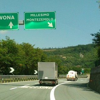 A6, nella notte chiuso per lavori il tratto Ceva-Millesimo in direzione Savona