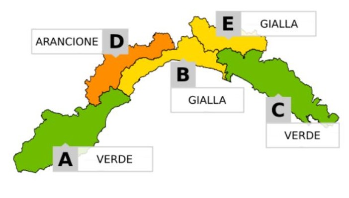 Maltempo nel savonese, modificata l'allerta neve: le previsioni meteo