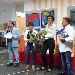 Foto inaugurazione "Arte in Villapiana 2016" di Debora Geido