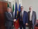 Toti incontra l’ambasciatore moldavo in Italia Anatolie Urecheanu
