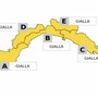 Temporali in Liguria, allerta gialla fino alle 21: piogge intense e raffiche di vento Temporali in Liguria, allerta gialla fino alle 21: piogge intense e raffiche di vento