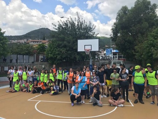 Alassio, inaugurazione del campo base del progetto Miur "Uno Sport per Amico" Alassio, inaugurazione del campo base del progetto Miur "Uno Sport per Amico"