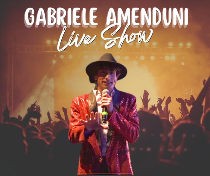 A Finale arriva il “Live Show” di Gabriele Amenduni: il 16 luglio in piazza San Giovanni