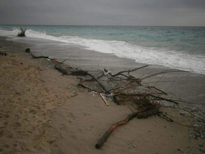 La spiaggia di Finale Ligure