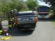 Celle Ligure, auto si ribalta in via Sanda nella notte: intervengono i vigili del fuoco